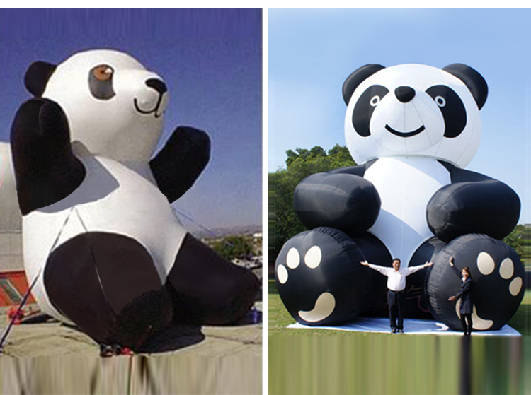 张家口熊猫活动卡通气模
